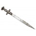 Antique Original Sword Dagger Hand Fogged Steel Blade old handle P - 69